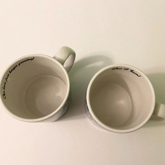 Vintage 1988 Applause Donald Duck  Minnie Mouse Set of 2 Mugs Made In Korea - Picture 11 of 11